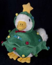 Macy's 2009 Aflac Christmas Talking Light Up Duck Plush